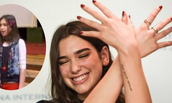 Një yll që e vogël, Dua Lipa këndon në shqip kur ishte nxënëse në shkollën  fillore në Kosovë (VIDEO) - FaxWeb