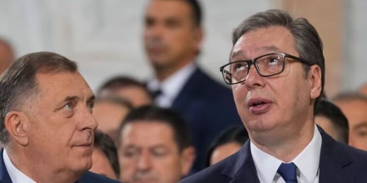 Vuçiç dhe Dodik bisedojnë në Beograd për “të ardhmen e Serbisë dhe Republikës Sërpska”