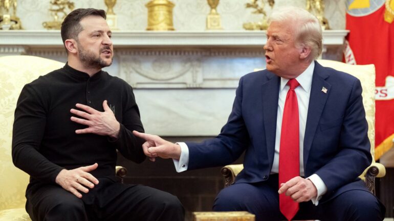 U nis t i jepte Trumpit dhuratën  por në vend të saj kapi   Ngatërresa  e Zelenskyt që solli përplasjen e famshme në Zyrën Ovale